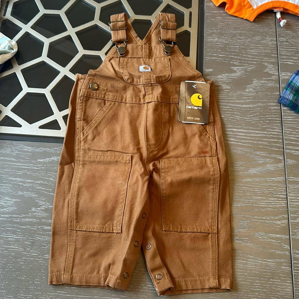 Baby boy Carhartt overalls
